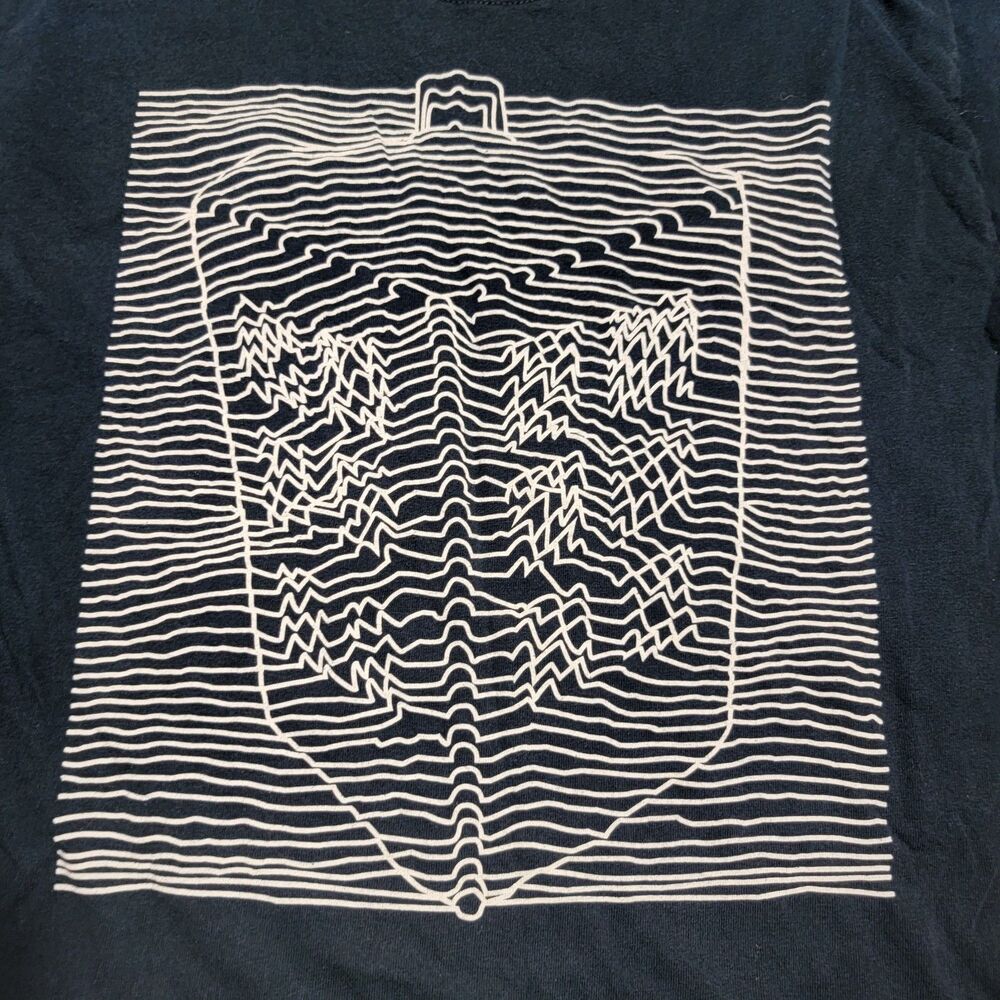 Doctor Who Graphic SS Black Tee Tardis Lines